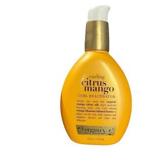 (1) Organix Citrus Mango Scrunching Curling Refining Spray 6 fl oz‎ New